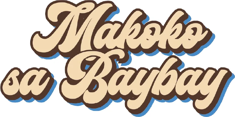 Makoko sa Baybay lettering treatment